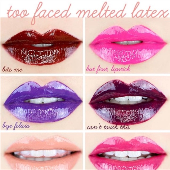 Too Faced Latex Lipgloss CANT TOUCH THIS - Picture 2 of 5